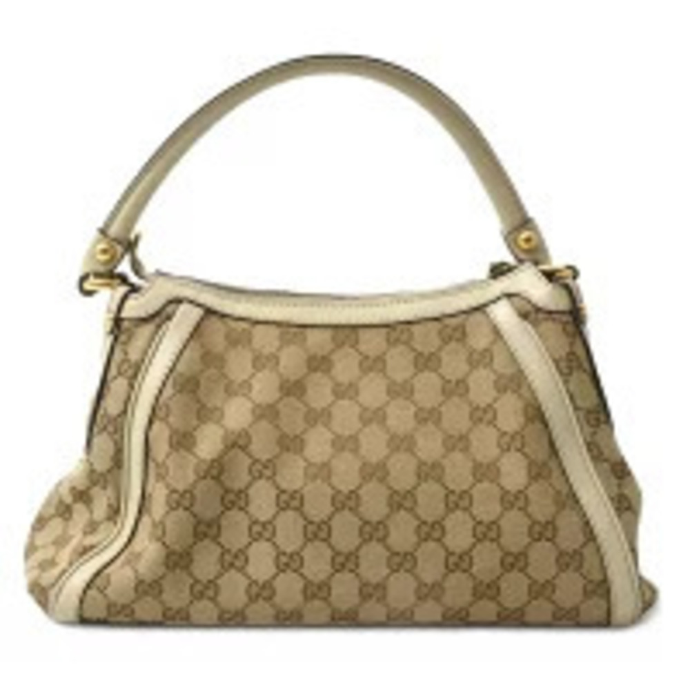 Gucci Shoulder bag tote Hobo One GG canvas handbag